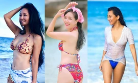3 mỹ nhân Hồng Nhung, Chiều Xuân, MC Kỳ Duyên 'đọ dáng' với bikini 