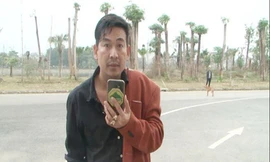 Trần Đình Sang thường phát trực tiếp hình ảnh về cảnh sát giao thông. Ảnh: VnExpress