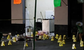 Hiện trường vụ xả súng