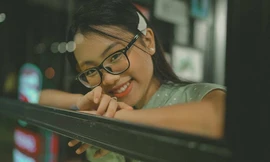 Phương Mỹ Chi ngày càng ra dáng thiếu nữ. 