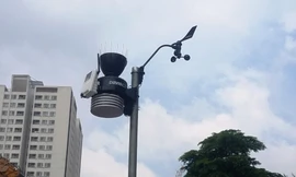 Trạm quan trắc có thể đo lượng mưa theo từng đợt, tổng hợp dữ liệu từng tháng, quý…