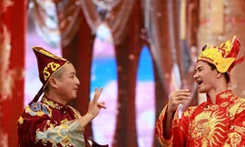 NSƯT Chí Trung ghi dấu ấn với vai Táo Giao thông. 