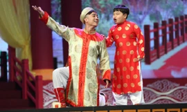 Nhân vật Táo nhí do con trai nghệ sĩ Xuân Bắc thủ vai được yêu thích trong chương trình Táo quân 2018.