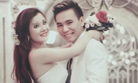 Châu Việt Cường và người vợ thứ hai- Ngọc Anh.