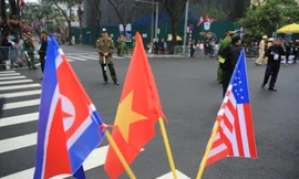 Thắt chặt an ninh khách sạn Melia trước khi ông Kim Jong Un đến