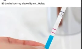 Rộ trò đùa 'hai vạch' ngày Cá tháng Tư