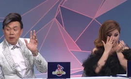 Minh Tuyết bật khóc khi Chí Tài hát tặng vợ và gọi bà xã là "bé heo".