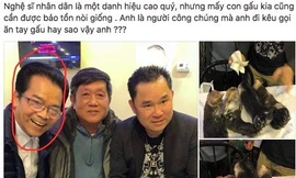 NSND Trần Nhượng trần tình về ảnh chụp với tay gấu gây xôn xao