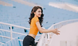 Nhan sắc nóng bỏng bạn gái tin đồn của cầu thủ Phan Văn Đức