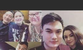 Em gái hot girl, em trai như sao Hàn của thủ thành Đặng Văn Lâm 