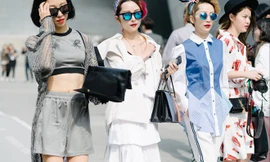 Nữ giới nhiều tiền tại Hàn Quốc thường chi mạnh tay cho việc sắm sửa quần áo hàng hiệu. Ảnh: Vogue. 