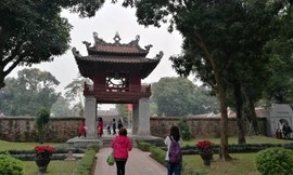 Văn Miếu – Quốc Tử Giám trước giờ đón Nhà vua và Hoàng hậu Nhật Bản