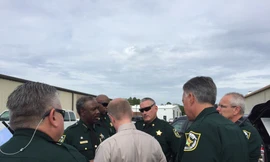 [ẢNH]: Hiện trường vụ xả súng khiến 5 người thiệt mạng