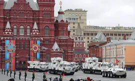 Vũ khí lần đầu xuất hiện trong lễ duyệt binh Ngày Chiến thắng