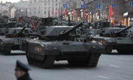 Siêu tăng T-14 Armata của Nga miễn nhiễm trước tên lửa TOW Mỹ?. Ảnh: Sputnik