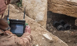Nga thử nghiệm robot ‘bọ hung’ và camera hình cầu ở chiến trường Syria