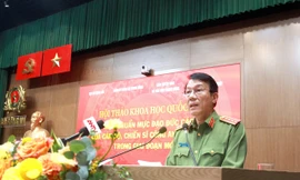 Bộ trưởng Công an: Thấm nhuần phương châm gần dân, trọng dân, có trách nhiệm với Nhân dân