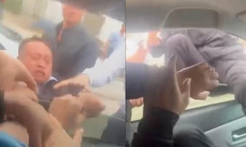 Tạm giữ hai đối tượng dùng nắm đấm để 'nói chuyện' với tài xế ở Nam Định