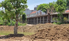 ‘Tối hậu thư’ cho công trình xây dựng trái phép trên hành lang thoát lũ sông Hồng