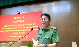 Bộ Công an gặp mặt báo chí nhân kỷ niệm 100 năm Ngày Báo chí cách mạng Việt Nam