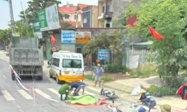 Hai bà cháu tử vong tại chỗ sau va chạm giao thông ở Ninh Bình