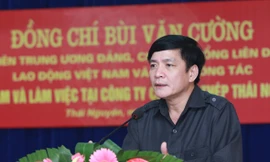 Chủ tịch Tổng Liên đoàn Lao động Việt Nam Bùi Văn Cường