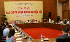 Toạ đàm Báo chí với hoạt động của Quốc hội do Văn phòng Quốc hội tổ chức sáng 29/9