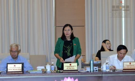 Chủ nhiệm Uỷ ban Tư pháp Lê Thị Nga