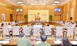 Phiên họp thứ 25 của Ủy ban Thường vụ Quốc hội khóa XIV dự kiến sẽ diễn ra từ ngày 11 –13/7