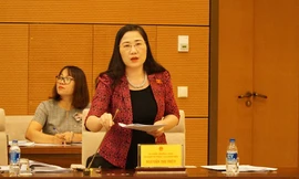 Thường trực Ủy ban Tư pháp Nguyễn Thị Thủy