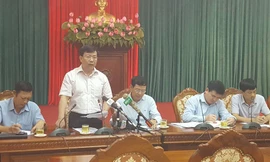 Hà Nội thông tin về tình hình mưa bão và vấn đề cây xanh chiều 2/8 