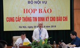 Chánh Văn phòng, Người phát ngôn Bộ Nội vụ Vũ Đăng Minh 