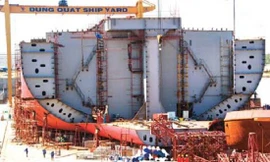 Công ty TNHH MTV Công nghiệp tàu thủy Dung Quất (Công ty DQS) tổng nợ 7 nghìn tỷ đồng