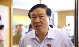 Chánh án TAND Tối cao Nguyễn Hòa Bình. Ảnh Như Ý