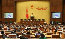 Khai mạc trọng thể kỳ họp thứ 7, Quốc hội khóa 14 (Ảnh: TTXVN)