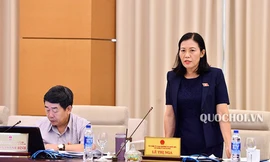 Chủ nhiệm Uỷ ban Tư pháp Lê Thị Nga