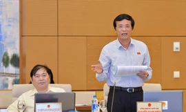 Tổng thư ký Quốc hội Nguyễn Hạnh Phúc ảnh: Quang Khánh