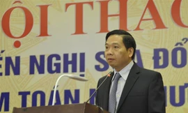 Phó Tổng kiểm toán nhà nước Đặng Thế Vinh