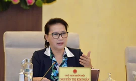 Chủ tịch Quốc hội Nguyễn Thị Kim Ngân. Ảnh Như Ý