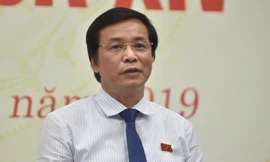 Tổng thư ký Quốc hội Nguyễn Hạnh Phúc. Ảnh Như Ý