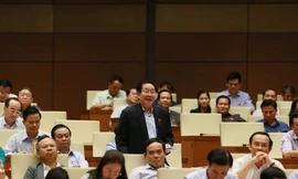 Bộ trưởng Bộ Nội vụ Lê Vĩnh Tân. Ảnh Như Ý