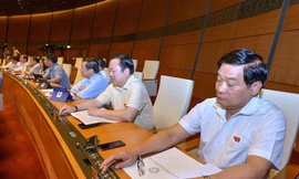 Quốc hội sẽ biểu quyết thông qua nhiều dự án luật vào tuần tới. Ảnh Như Ý