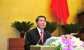 Chủ nhiệm Ủy ban TCNS Nguyễn Đức Hải. Ảnh Như Ý