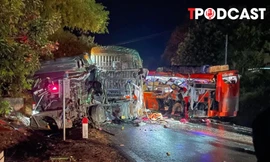 NÓNG 23/2: Đêm kinh hoàng đầy ám ảnh trên xe giường nằm vụ tai nạn 6 người chết