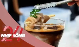 NHỊP SỐNG 24: Đắt khách gấp 4 lần nhờ bán cà phê lòng heo