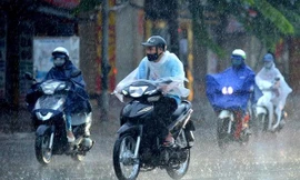 Đón đợt không khí lạnh mới, miền Bắc mưa dông, trời chuyển rét