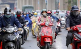 Bắc Bộ rét mướt, độ ẩm cao