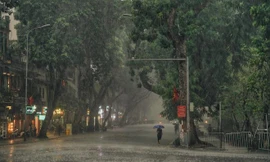 Miền Bắc đón mưa to đến rất to từ chiều tối nay