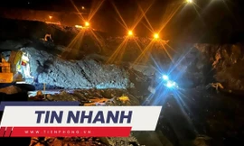 TIN NHANH: 8 người thương vọng vụ sạt lở mỏ than, 100 người đang tìm kiếm nạn nhân mất tích