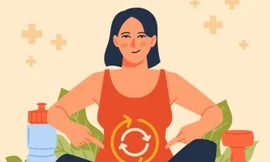 KHỎE ĐẸP: Chuyển hóa cơ bản thấp làm tích mỡ bụng, làm sao để cải thiện?